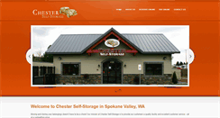 Desktop Screenshot of chesterselfstorage.com