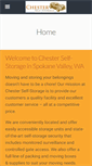 Mobile Screenshot of chesterselfstorage.com